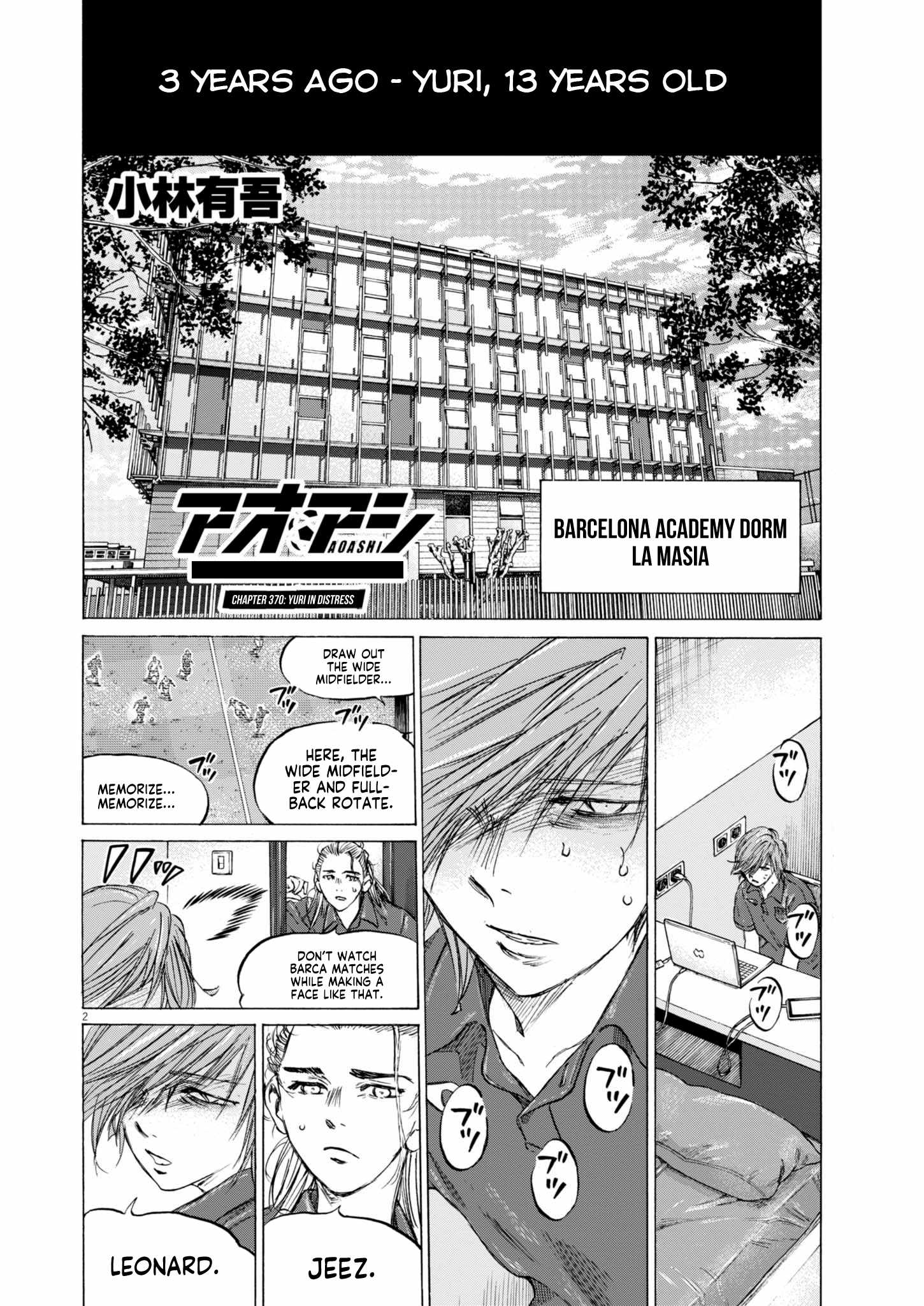 Ao Ashi [ALL CHAPTERS] Chapter 370 3